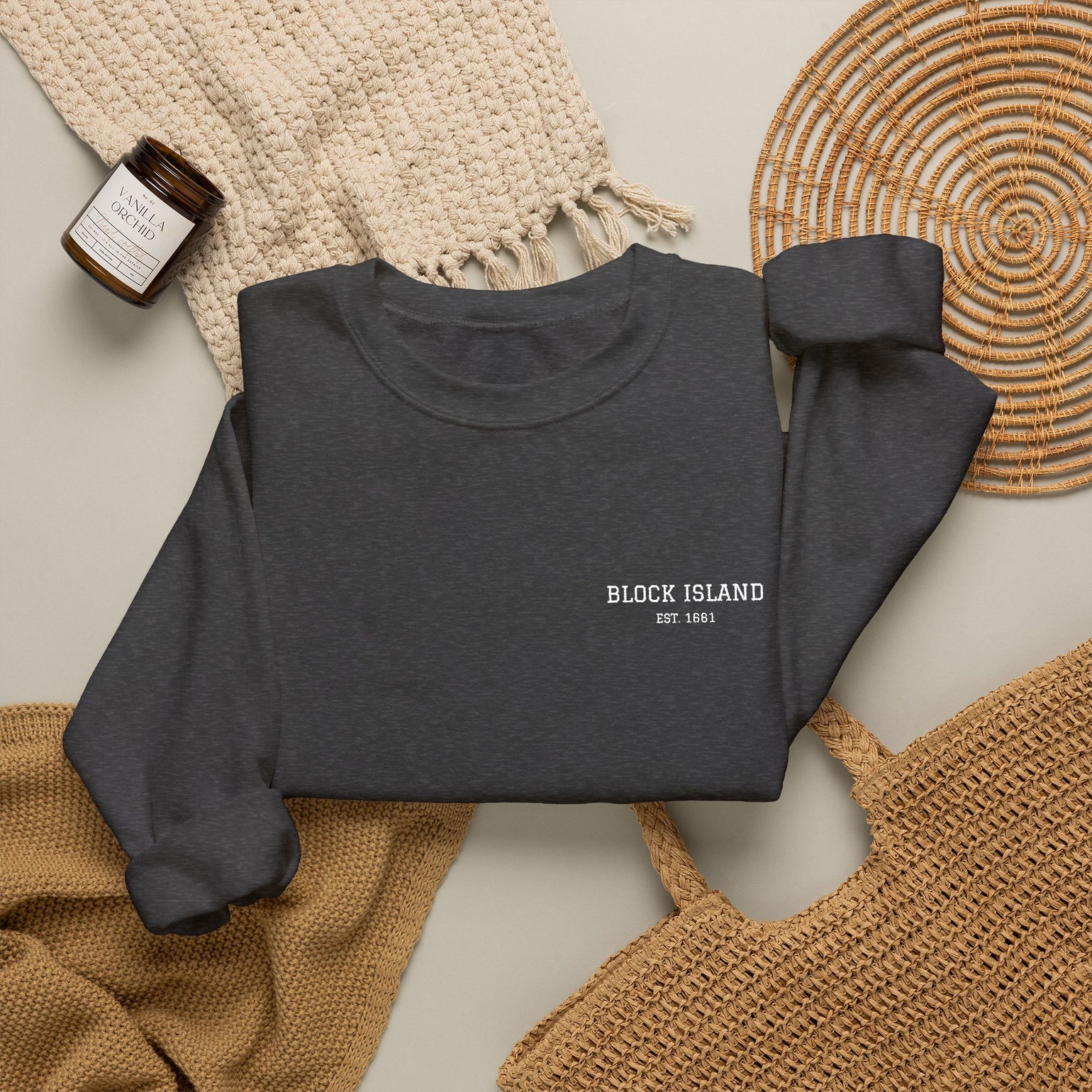 Block Island Est. 1661 Embroidered Crewneck by BlockBoundRI, photo 17
