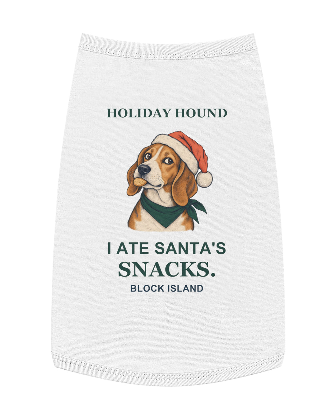 Block Island Dog Tank — Holiday Hound