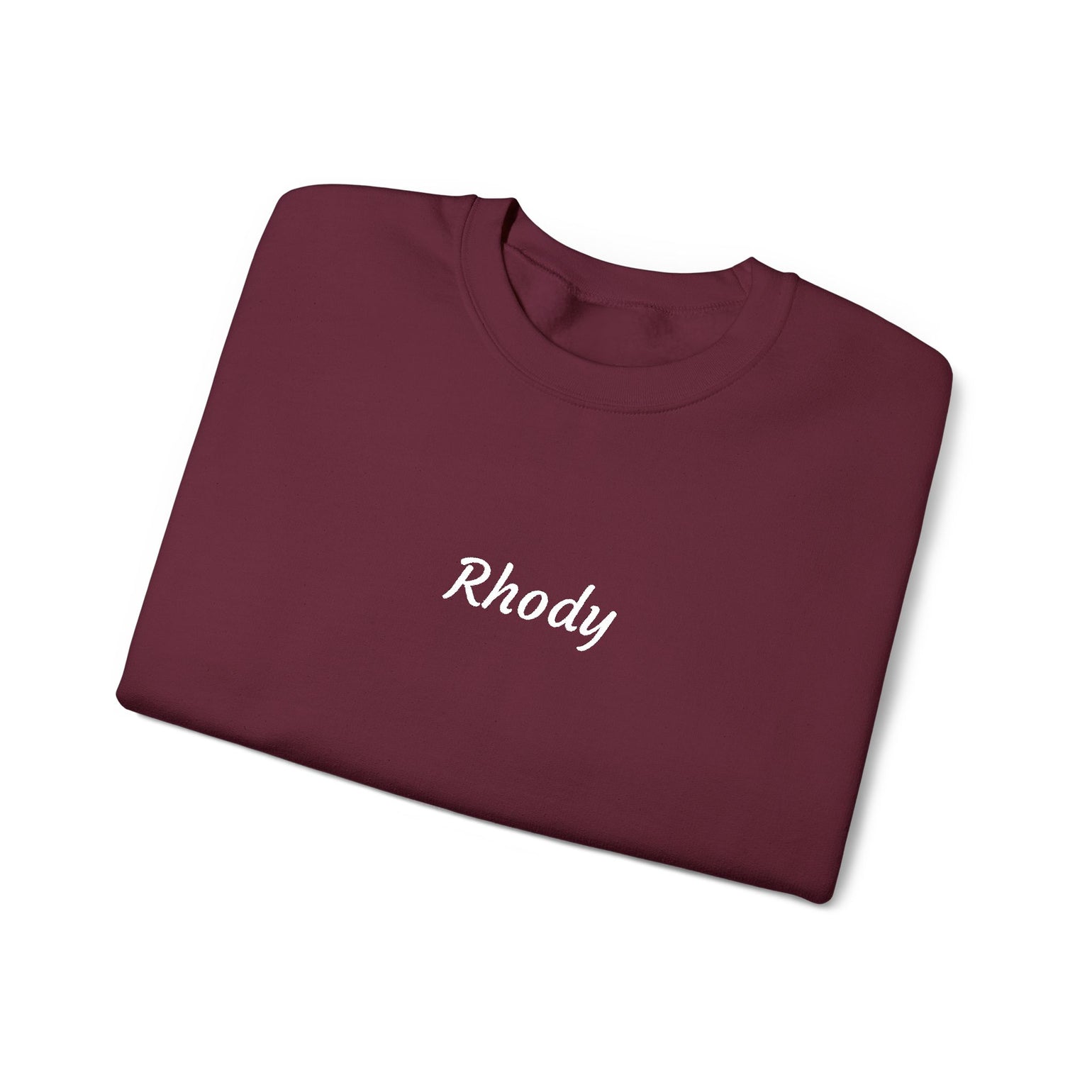 Rhody Embroidered Crewneck, Rhode Island Sweatshirt by BlockBoundRI, photo 6