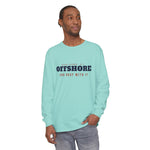 Offshore and Okay With It Block Island long sleeve tee, view 14 - BlockBoundRI