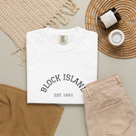 Block Island Est. 1661 Arch Tee, Garment-Dyed by BlockBoundRI, photo 8