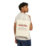 Block Island Beach Pass Canvas Tote Bag by BlockBoundRI, photo 3