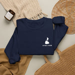 Block Island coordinates embroidered crewneck - view 28 - BlockBoundRI