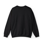 Crewneck sweatshirt with Block Island in raised puff print letters across the chest