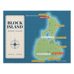 Block Island map jigsaw puzzle - view 1 - BlockBoundRI