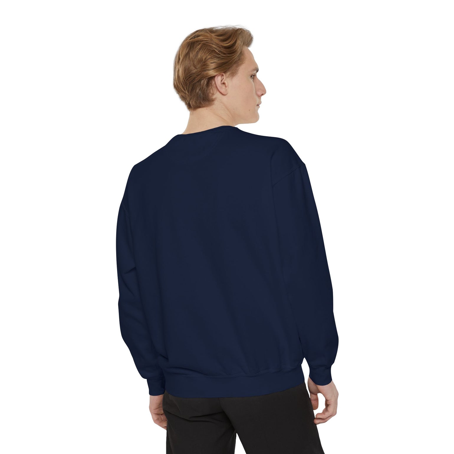 Block Island Winter Population crewneck sweatshirt, view 24 - BlockBoundRI