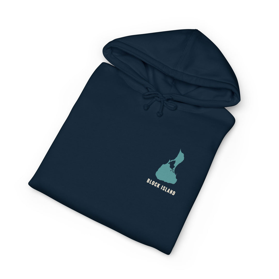 Mainland? Never Heard of Her Block Island heavyweight hoodie, additional view - BlockBoundRI