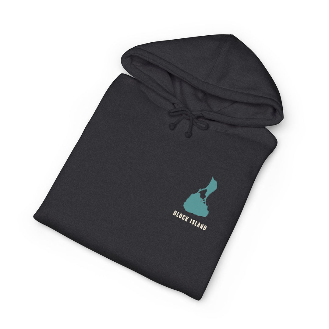 Mainland? Never Heard of Her Block Island heavyweight hoodie, additional view - BlockBoundRI