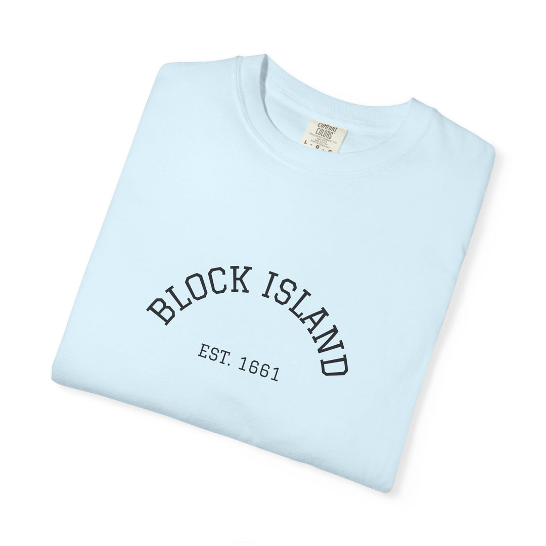 Block Island Est. 1661 Arch Tee, Garment-Dyed by BlockBoundRI, photo 19