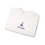 Certified Off-Islander embroidered Block Island crewneck sweatshirt, additional view - BlockBoundRI