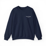 Block Island Est. 1661 Embroidered Crewneck in Navy, BlockBoundRI