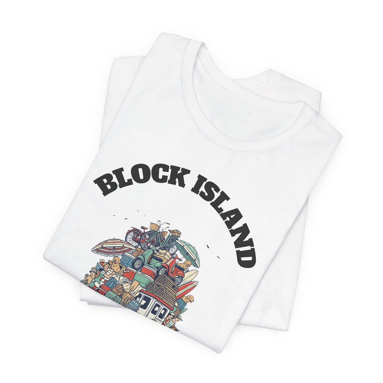 Block Island Summer Population T-Shirt by BlockBoundRI, photo 8