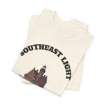 Southeast Light Lighthouse T-Shirt, Block Island by BlockBoundRI, photo 14