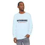 Offshore and Okay With It Block Island long sleeve tee, view 20 - BlockBoundRI