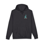 Mainland? Never Heard of Her Block Island heavyweight hoodie in Charcoal Heather - BlockBoundRI