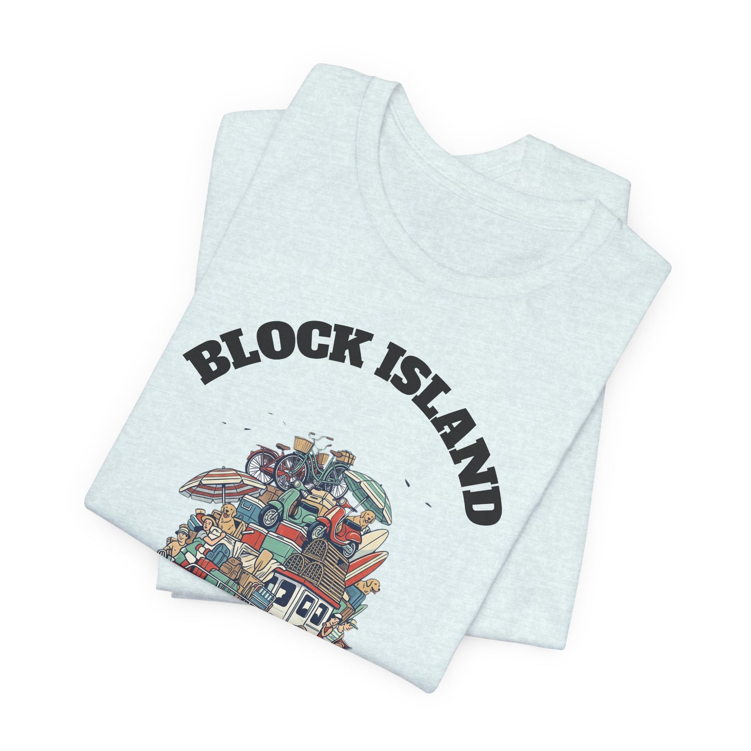 Block Island Summer Population T-Shirt by BlockBoundRI, photo 20