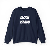 Block Island Crewneck Sweatshirt — Embroidered Pullover