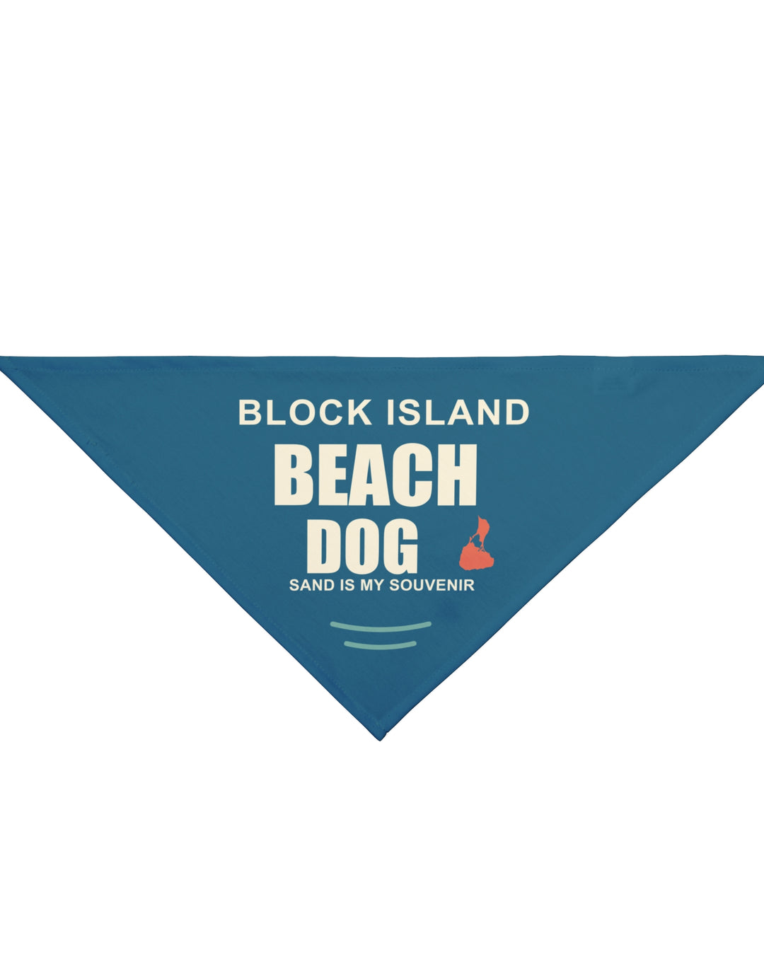 Block Island Dog Bandana — Beach Dog