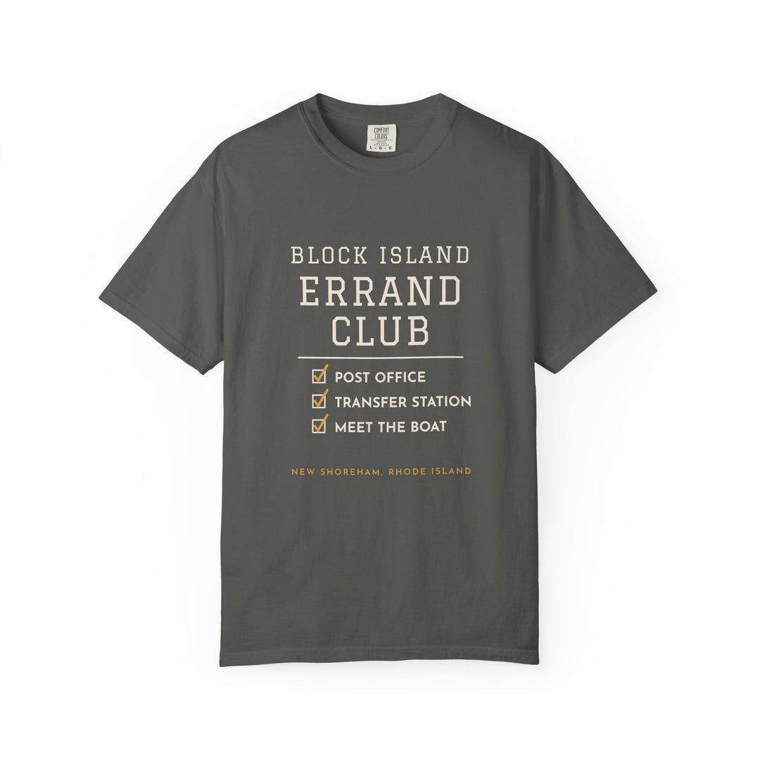 Block Island Errand Club Comfort Colors tee - view 3 - BlockBoundRI