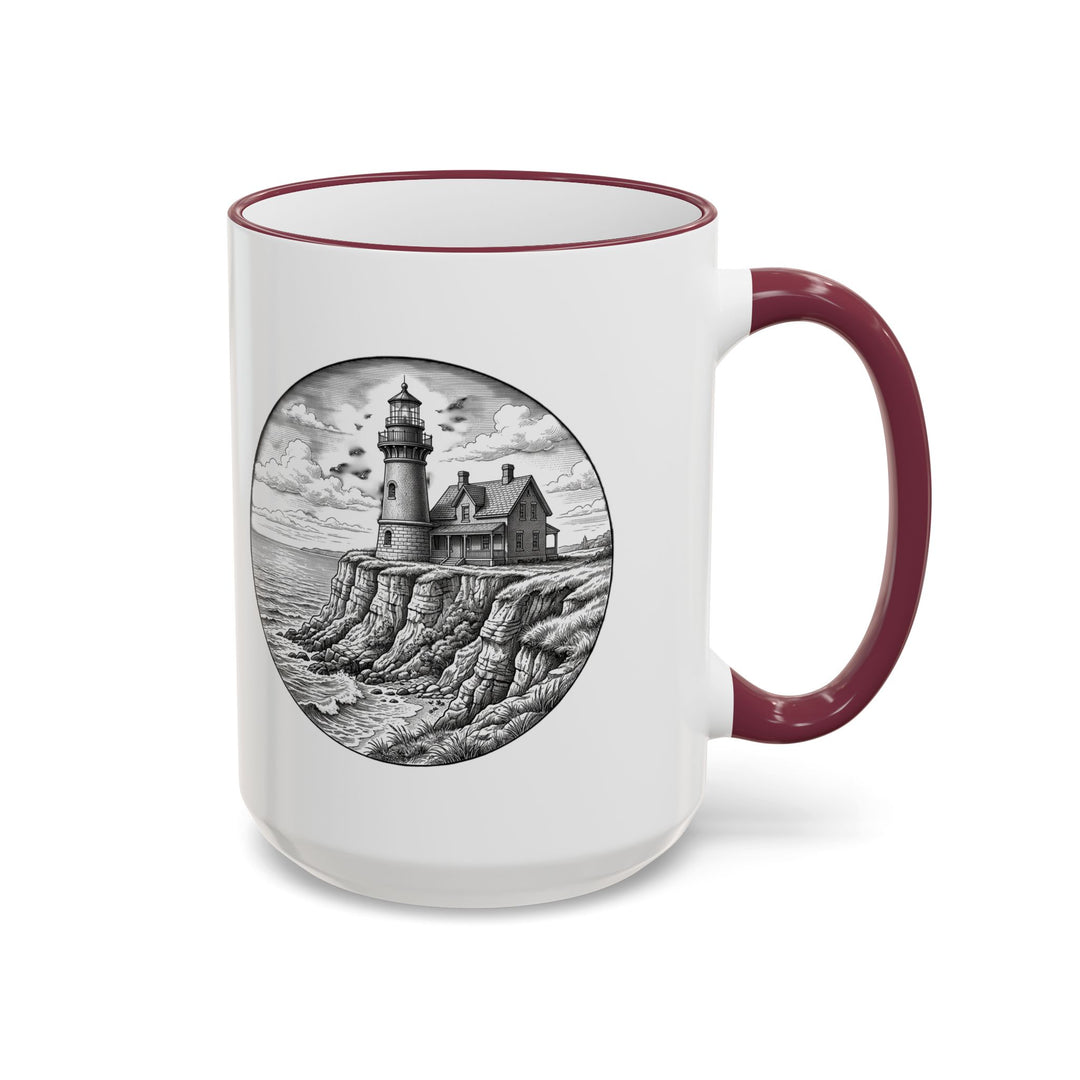 Southeast Light Mug, Block Island Lighthouse by BlockBoundRI, photo 17