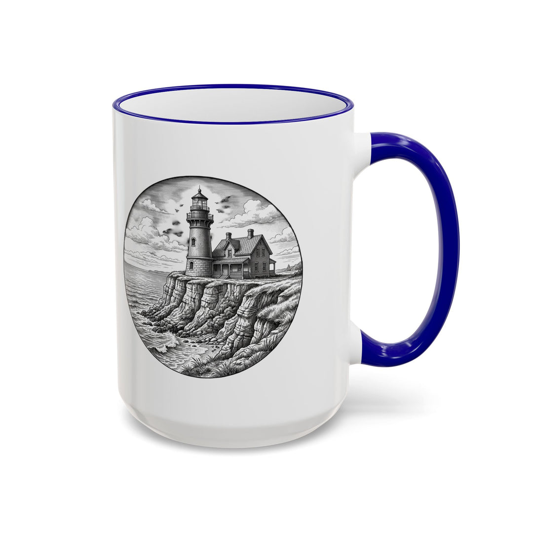 Southeast Light Mug, Block Island Lighthouse by BlockBoundRI, photo 14