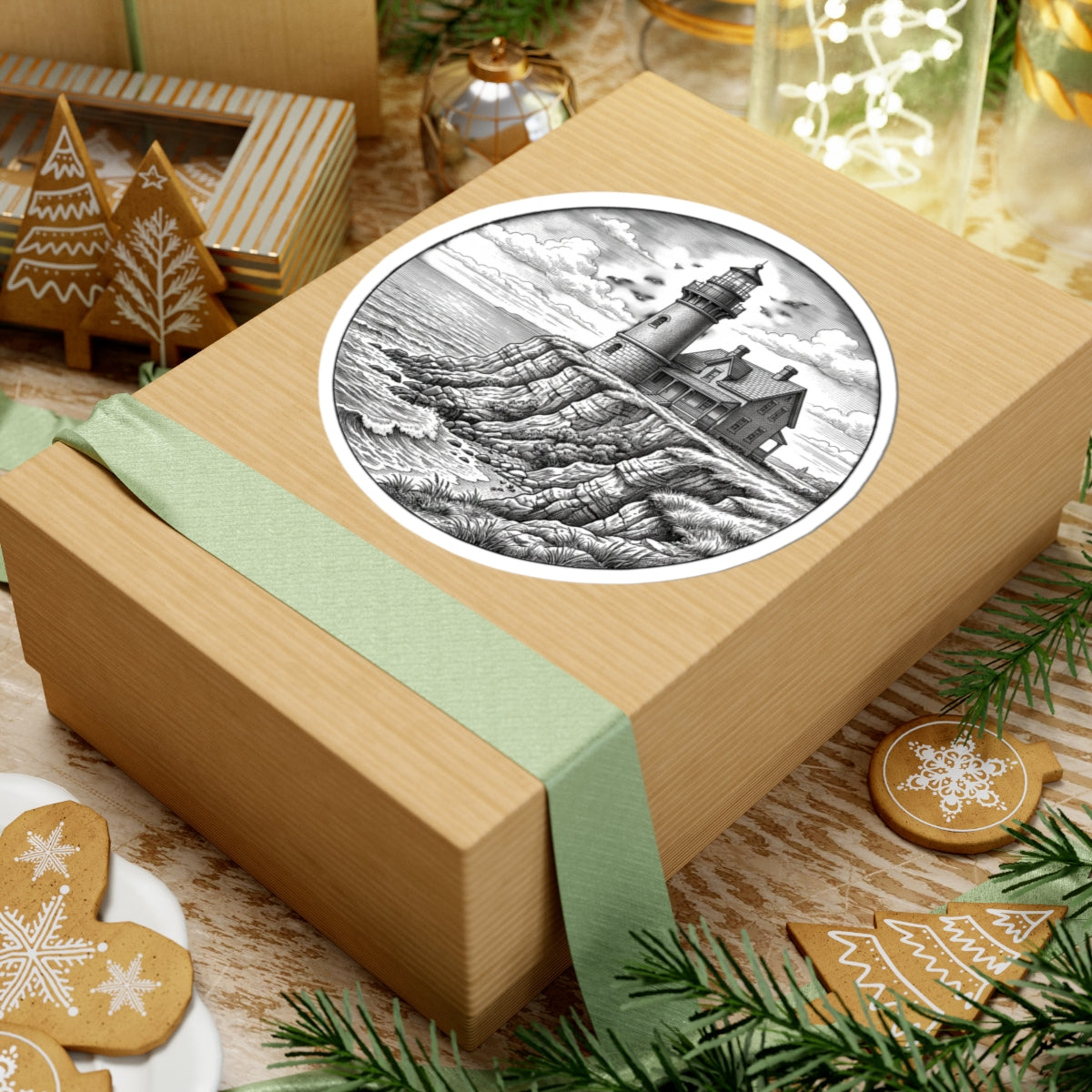 Southeast Light Sticker, Block Island Lighthouse Decal by BlockBoundRI, photo 10