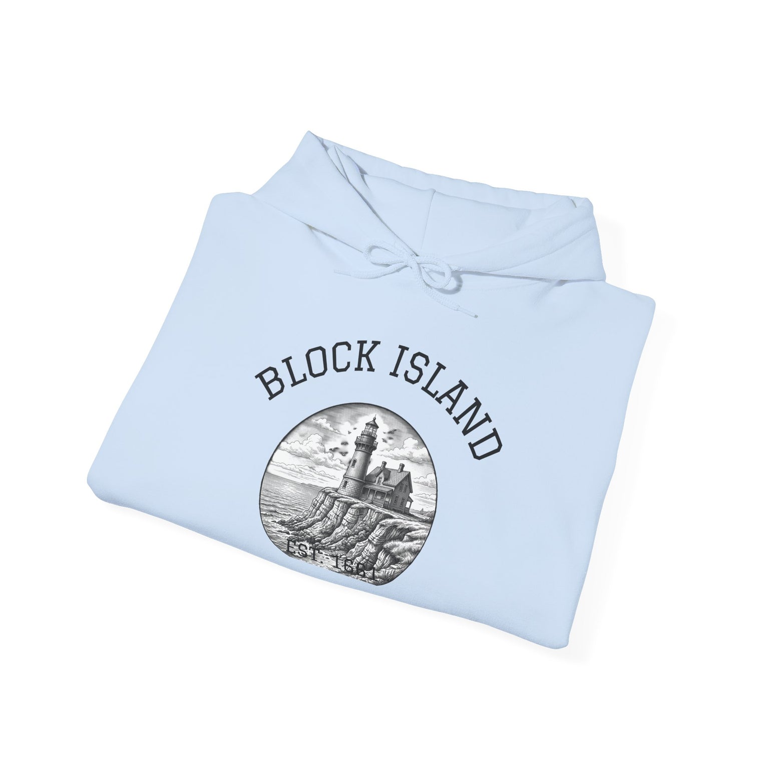 Southeast Light Hoodie, Block Island Lighthouse by BlockBoundRI, photo 12