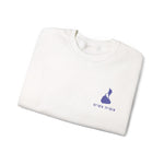 Block Island coordinates embroidered crewneck - view 9 - BlockBoundRI