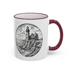 Southeast Light Mug, Block Island Lighthouse by BlockBoundRI, photo 29