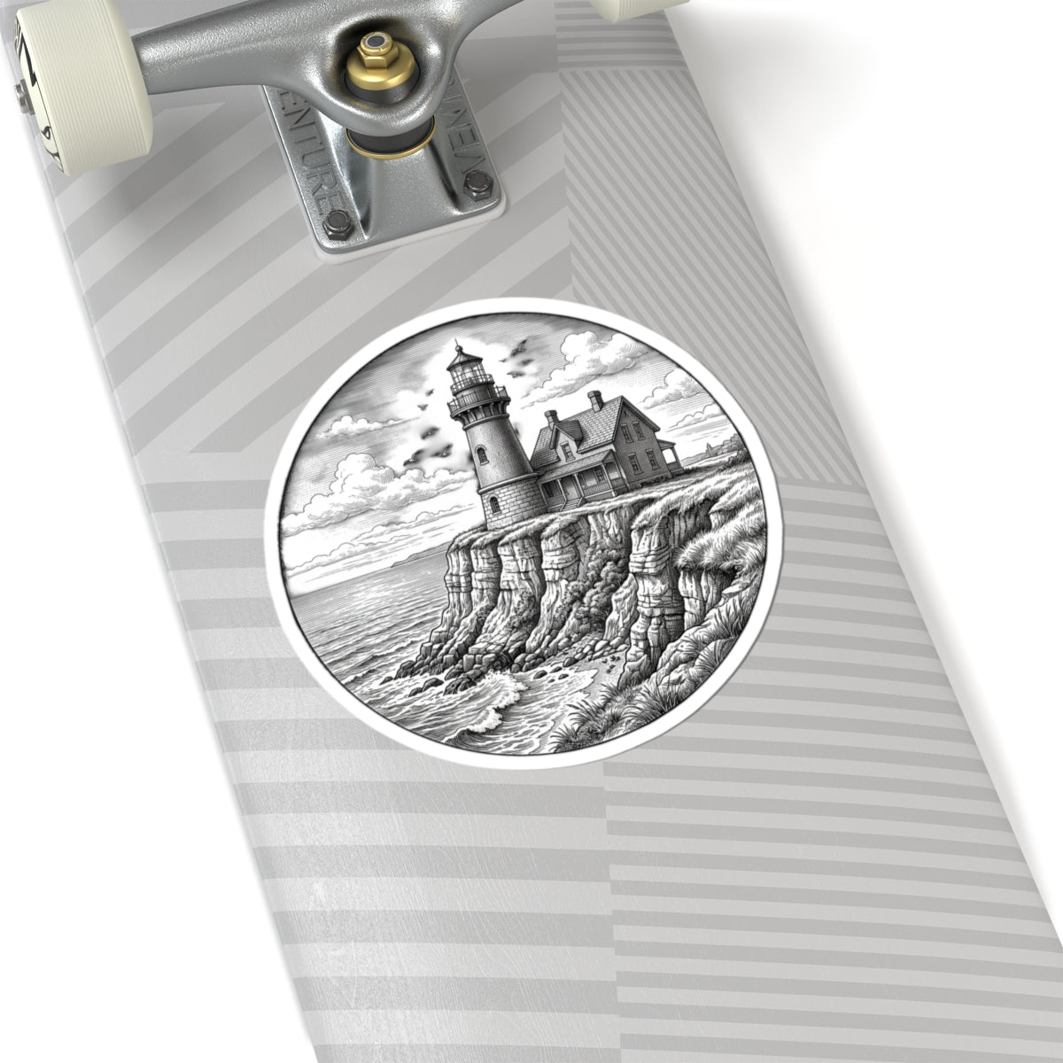Southeast Light Sticker, Block Island Lighthouse Decal by BlockBoundRI, photo 9