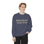 Block Island Winter Population crewneck sweatshirt, view 16 - BlockBoundRI