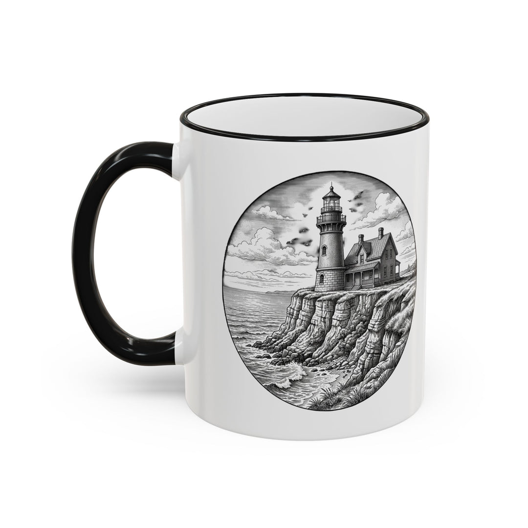 Southeast Light Mug, Block Island Lighthouse by BlockBoundRI, photo 22