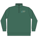 Rhode Island, But Further Block Island quarter-zip pullover in Alpine Green - BlockBoundRI