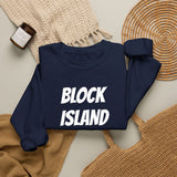Block Island Crewneck Sweatshirt — Embroidered Pullover