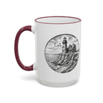 Southeast Light Mug, Block Island Lighthouse by BlockBoundRI, photo 16