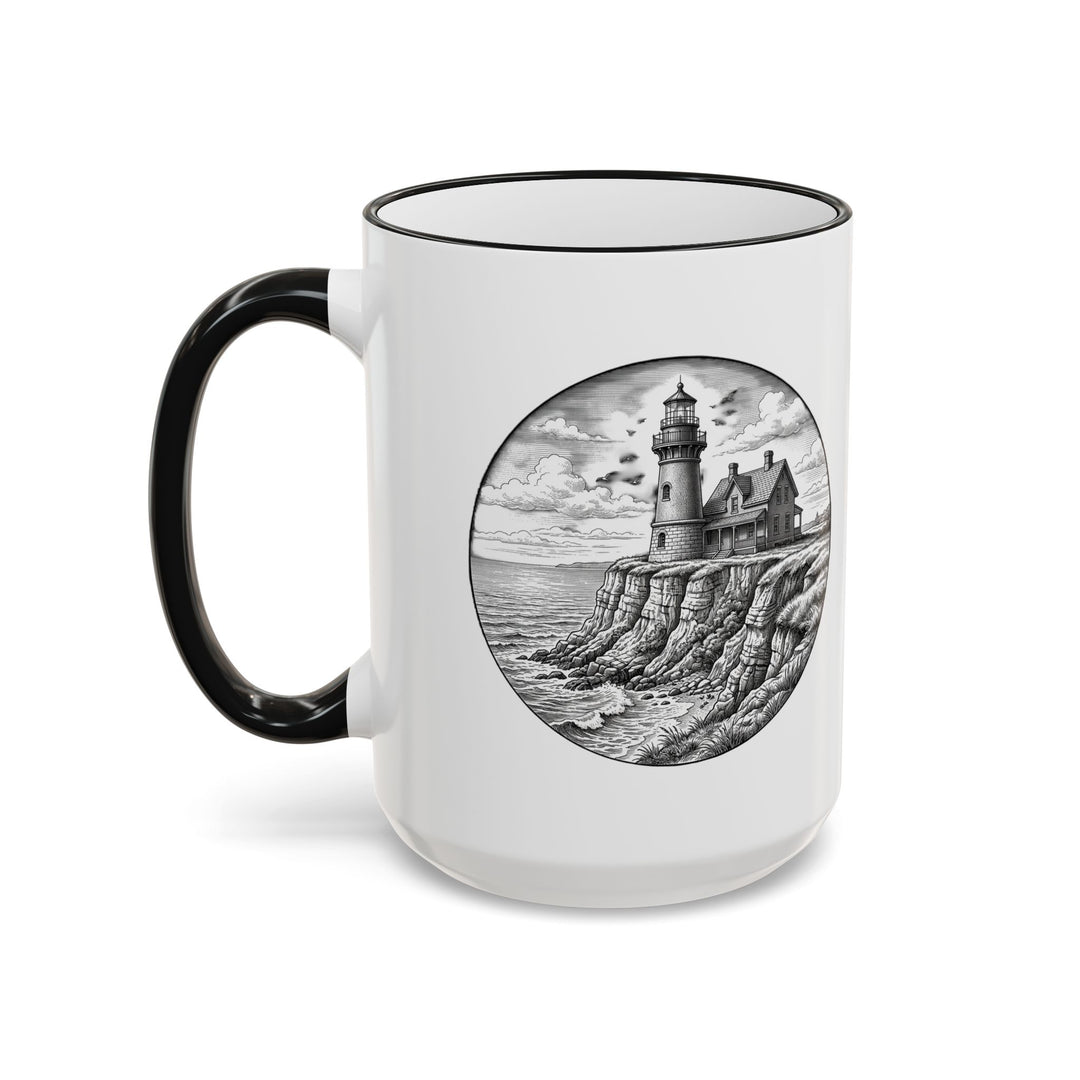 Southeast Light Mug, Block Island Lighthouse by BlockBoundRI, photo 10