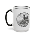 Southeast Light Mug, Block Island Lighthouse by BlockBoundRI, photo 10