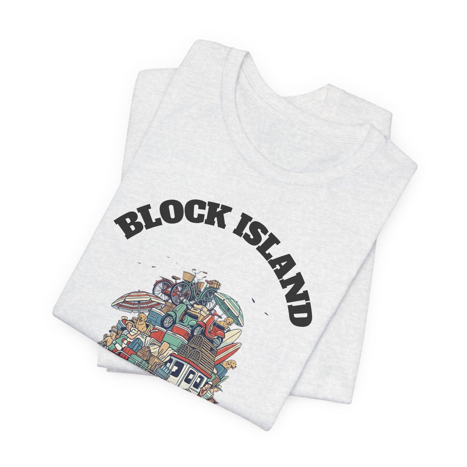 Block Island Summer Population T-Shirt by BlockBoundRI, photo 11