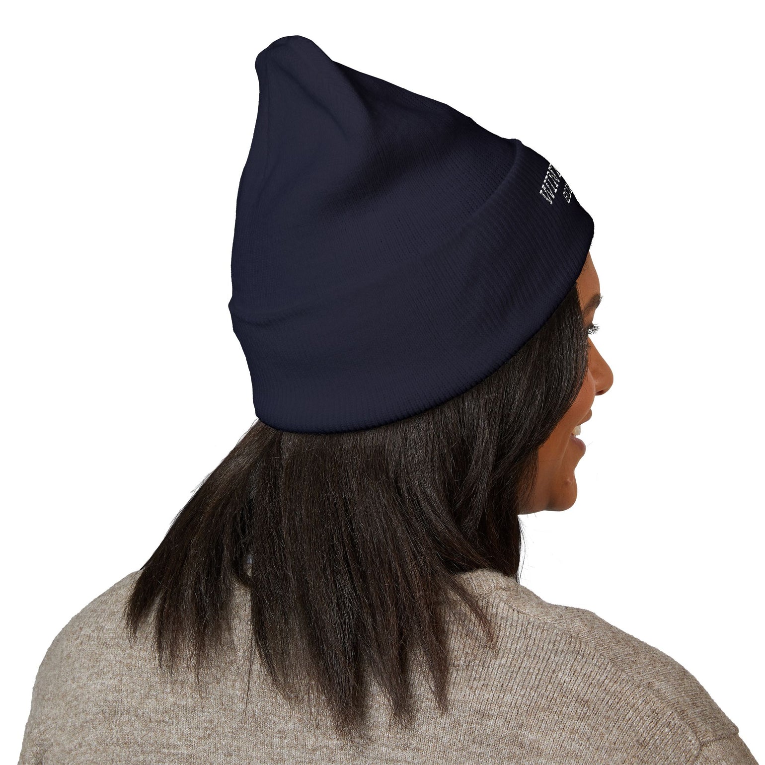 Winter Crew Block Island embroidered beanie, view 3 - BlockBoundRI