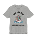 Block Island Summer Population T-Shirt in Athletic Heather, BlockBoundRI