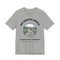 Block Island No Traffic Lights T-Shirt in Athletic Heather, BlockBoundRI