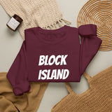 Block Island Crewneck Sweatshirt — Embroidered Pullover