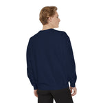 Ferry Standard Time crewneck: white clock face reading Now-ish, Soon, Later and Fog, Block Island R.I. — view 28