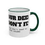 Our Deer Don't Fly Mug, Block Island Christmas by BlockBoundRI, photo 25