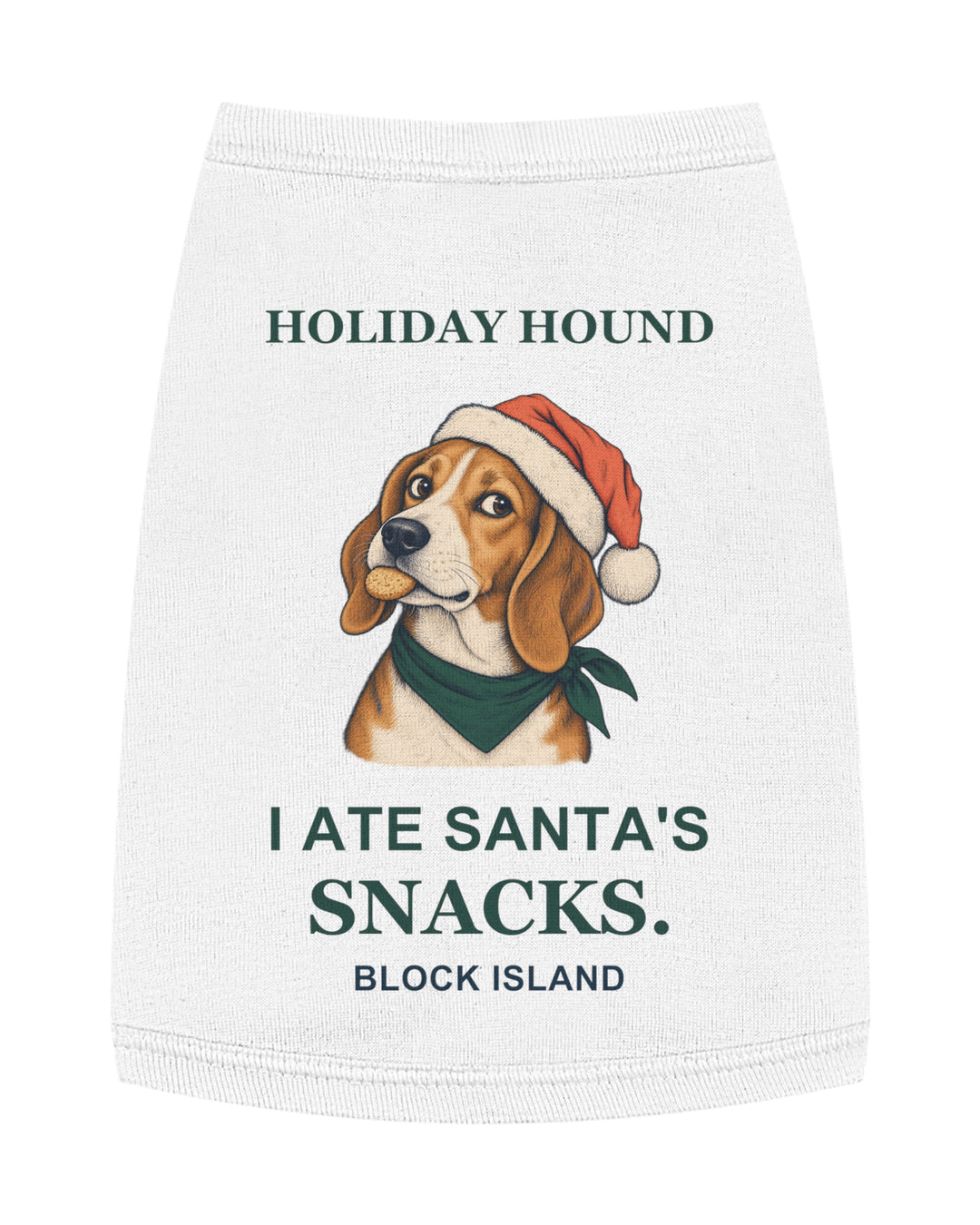 Block Island Dog Tank — Holiday Hound