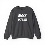 Block Island Crewneck Sweatshirt — Embroidered Pullover