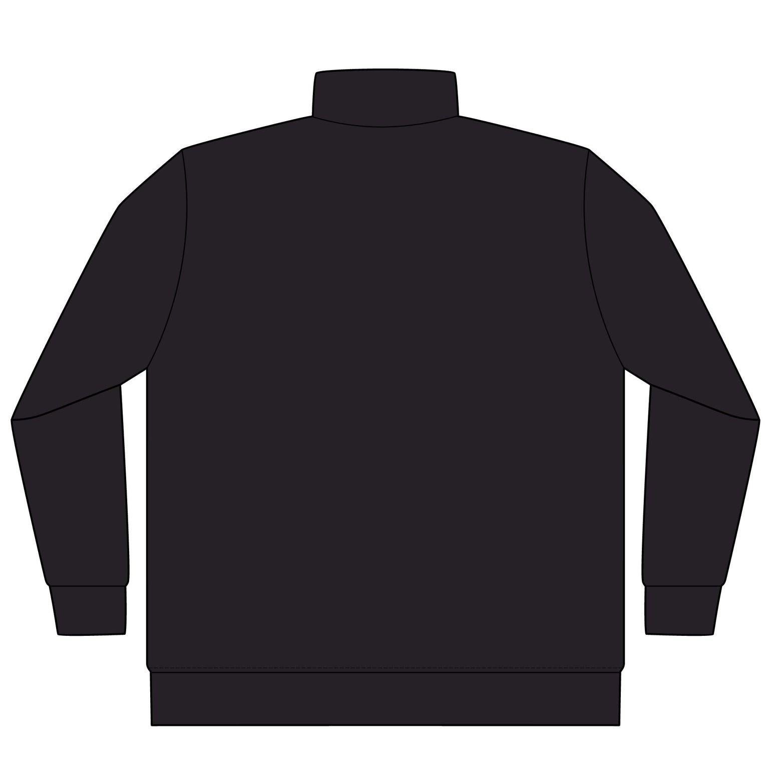 Rhode Island, But Further Block Island quarter-zip pullover, additional view - BlockBoundRI