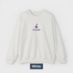 Certified Off-Islander embroidered Block Island crewneck video, embroidery and colors